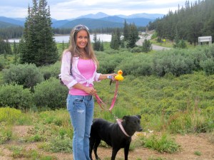 Ready to hike at Echo Lake