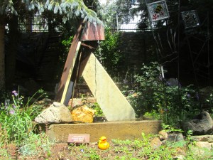 Love this fountain in sculpture garden