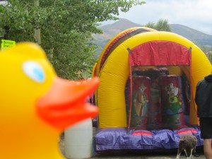 Jumping for humans, not ducks