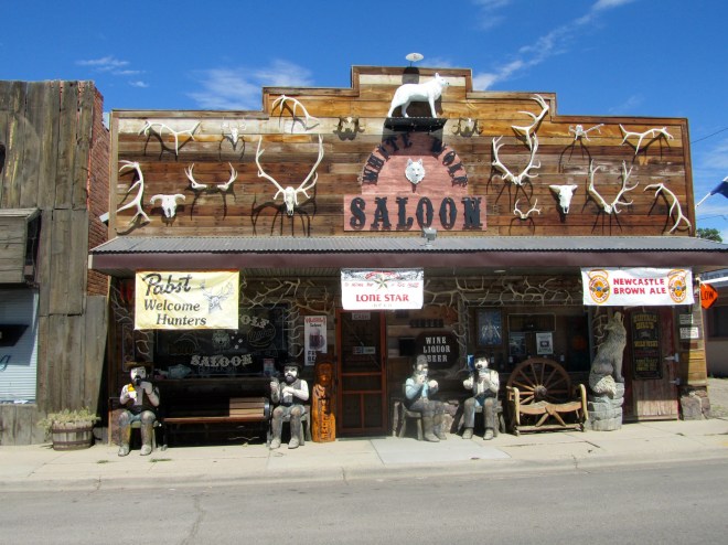White Wolf Saloon in Douglas, Wyoming