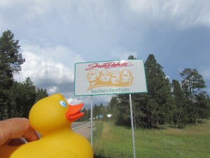 Entering South Dakota