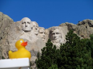 Mount Rushmore honors our democracy