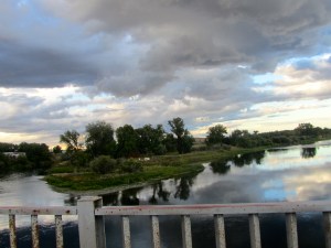 Missouri River in Cascade