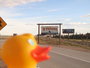 Entering Wyoming