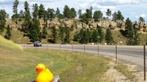 Approaching Devils Tower