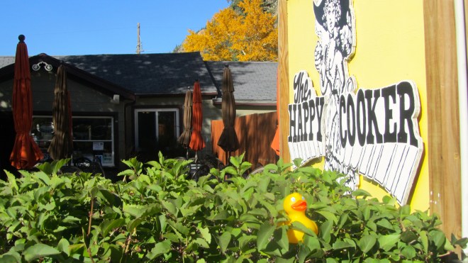 Happy Cooker.  Good food