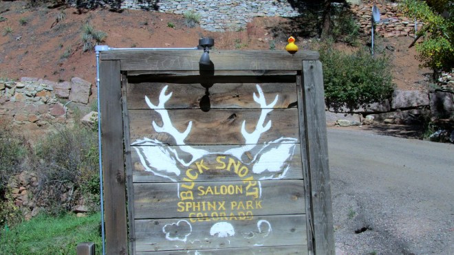 The historic BuckSnort Saloon