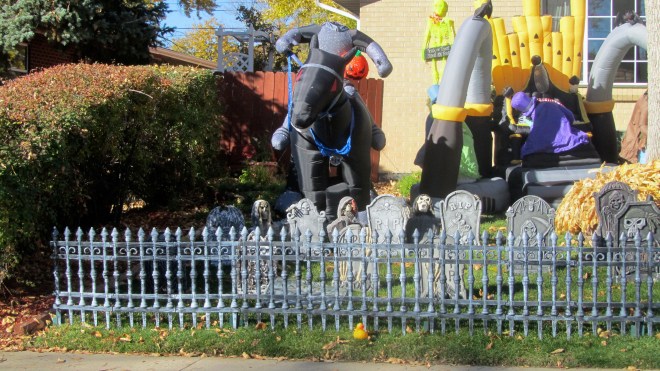The Headless horseman still rides