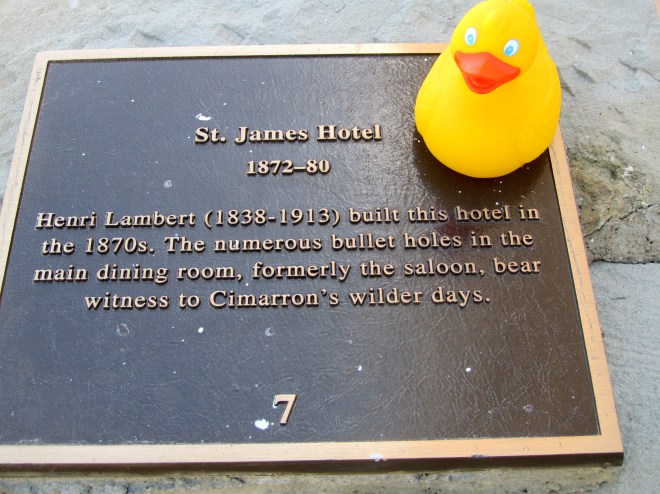 St. James Hotel is old and famous