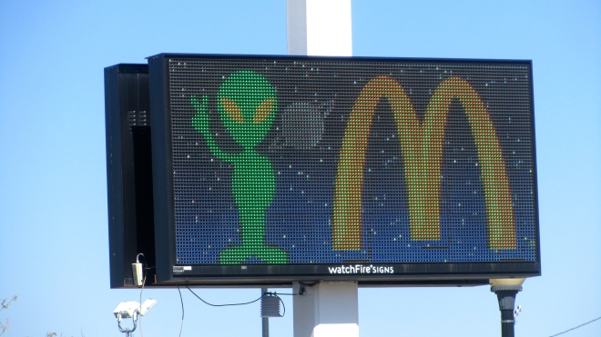 McDonald's and aliens