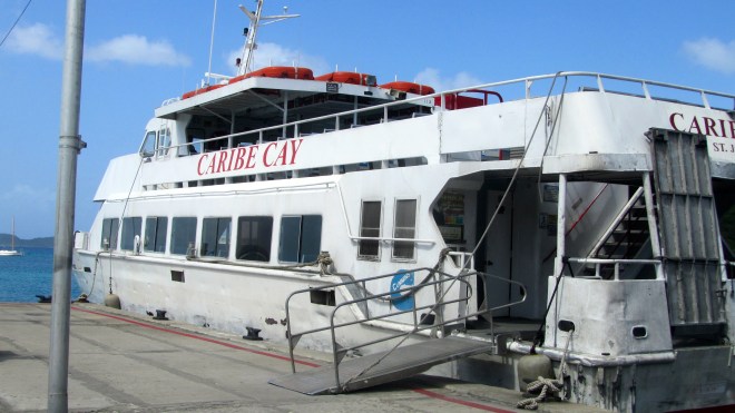 Ferry is waiting for us