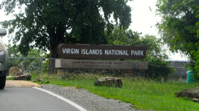 Virgin Islands National Park in St. John. Park is 60% of island