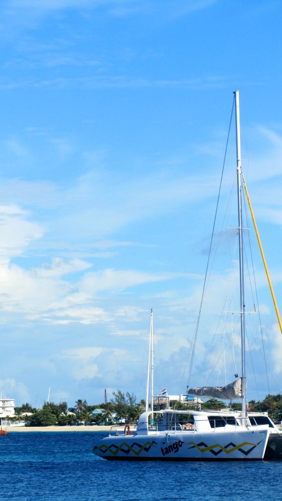 The Tango before sails are up