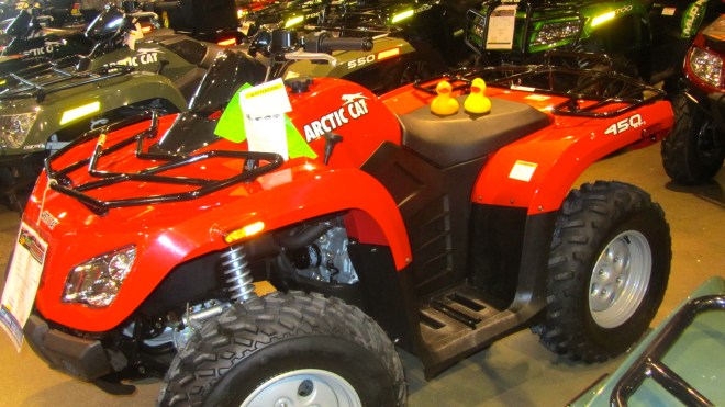 An ATV would be so much fun