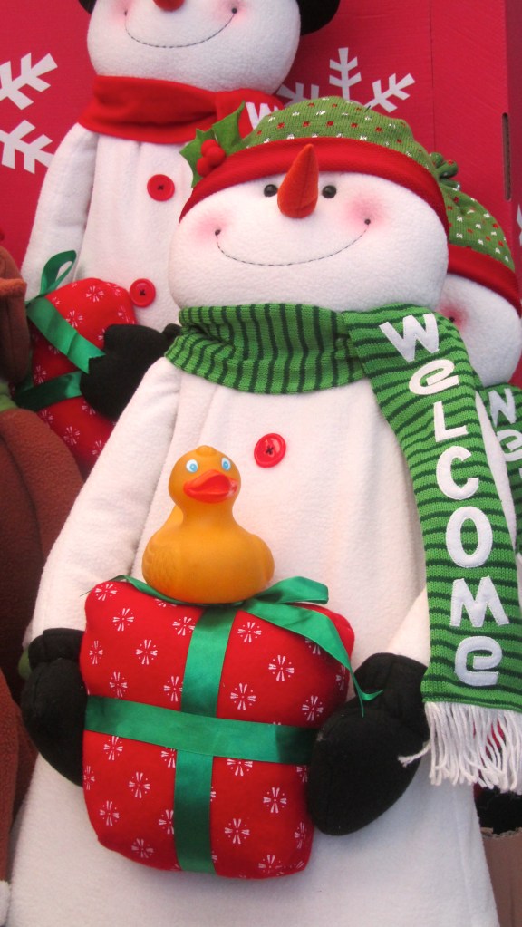 Welcoming Snowman