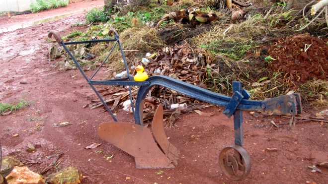 Much work is done by human labor