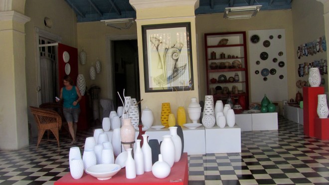 Pottery store