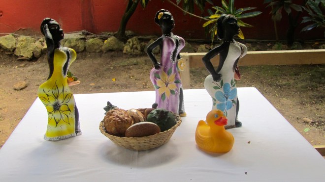 I am on the table with these ladies