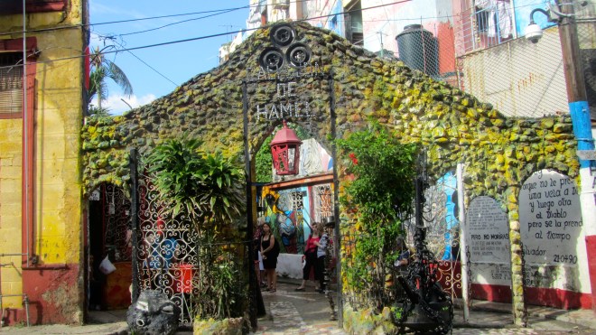 Callejon de Hamel in Havana, Cuba