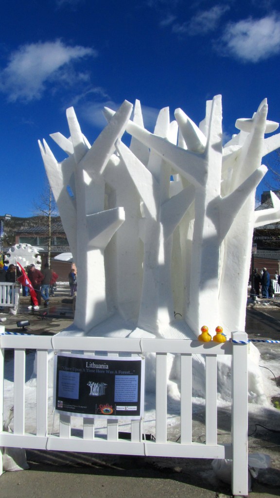 Team Lithuania. "Once upon a time here was a forest…"