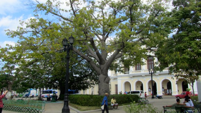 By Jose Marti Park in Cienfuegos