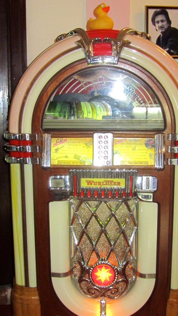 In our hotel bar area