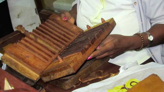 Cigar remains in mold for hours