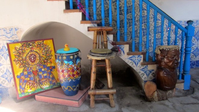 Ready to climb stairs and visit stores