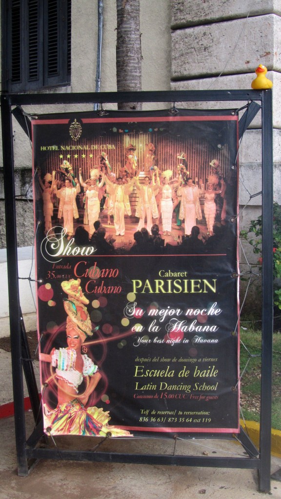 This club and show are in our hotel.  Let's go!