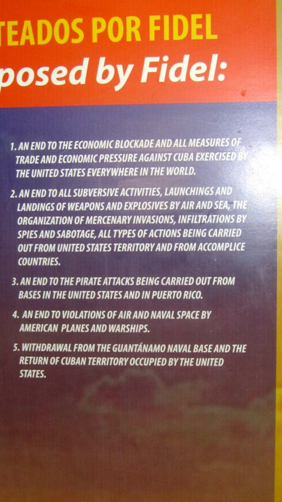 Fidel Castro's position