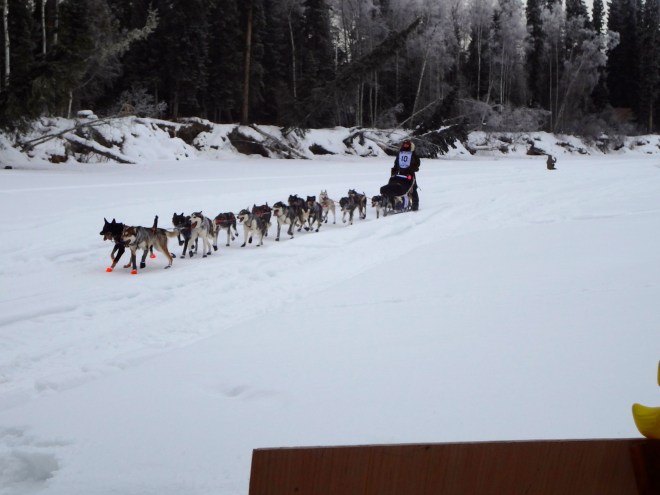 At the beginning of the Quest.