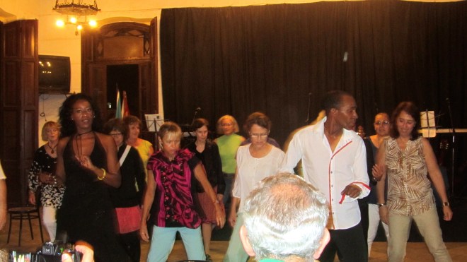 After dinner dance lessons