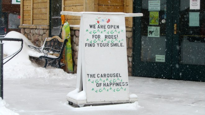 Carousel of Happiness serves smiles