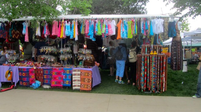 Great shopping at festivals