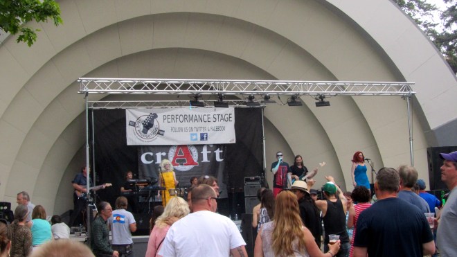 Outdoor festival in Boulder