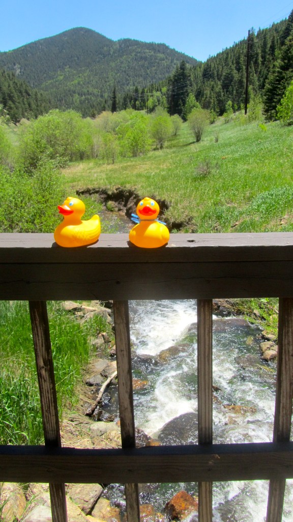 Fast water sounds soothing