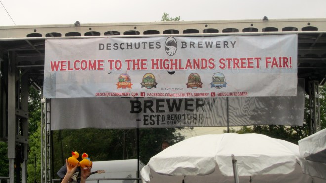 We are at the Highlands Street Fair in Denver