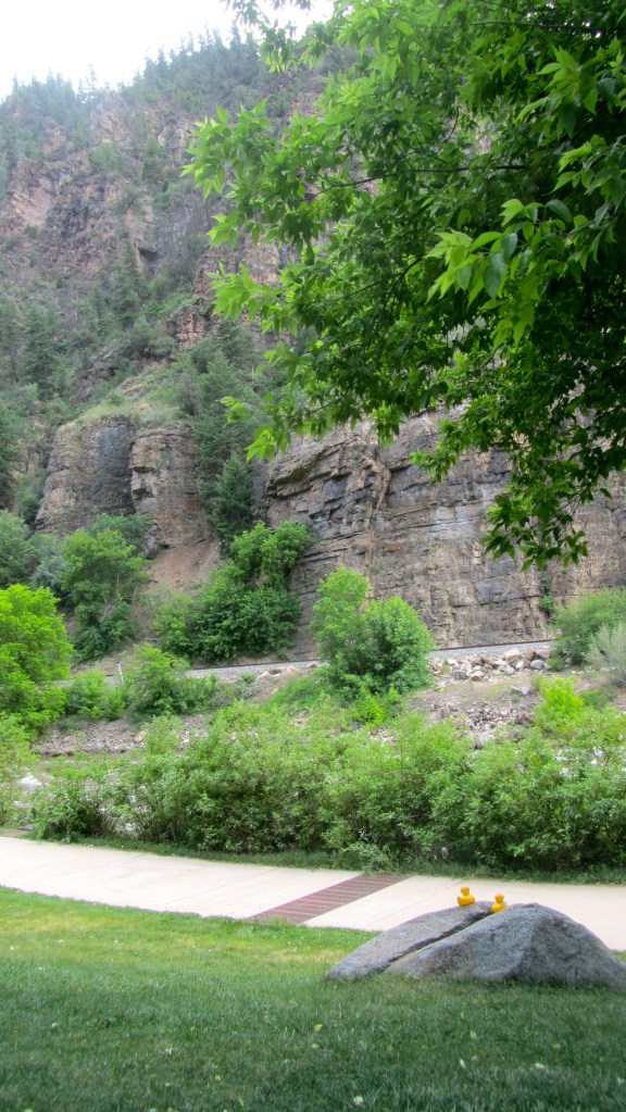Glenwood Canyon and Colorado River