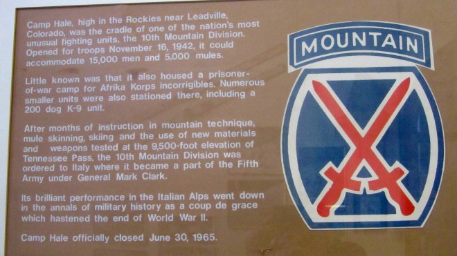 Soldiers trained here