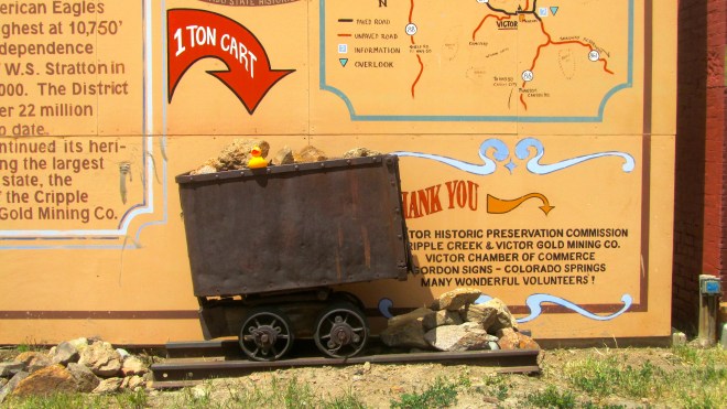 Wow!  A ton of gold ore 