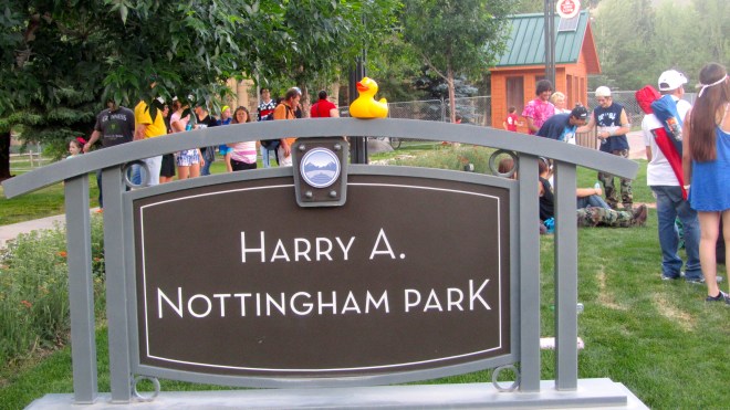 Nottingham Park by Nottingham Lake is great for festivals