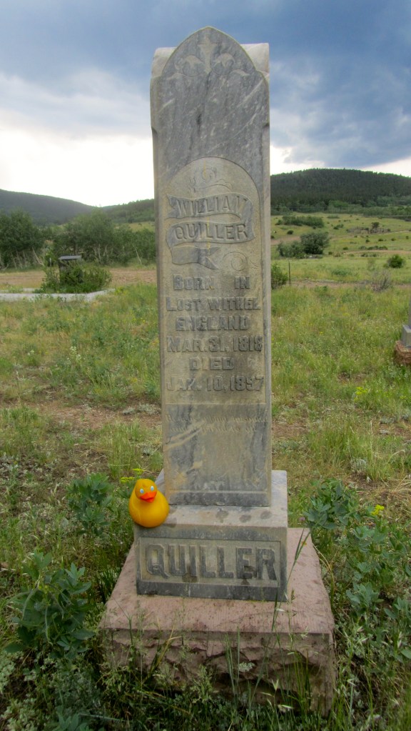 Headstone of William Quiller