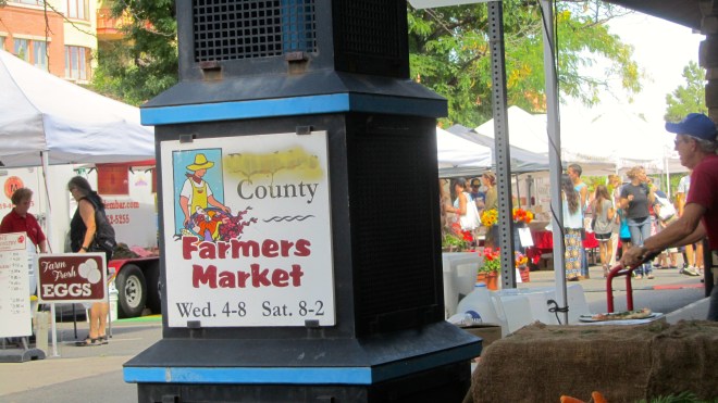 A Farmers Market in the festival