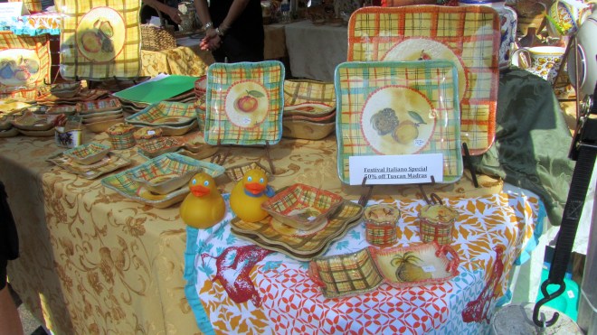 Tesori Italian Pottery available here.