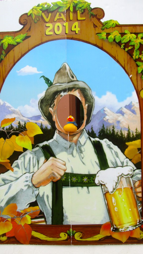 That rascal Soapy with a mug of beer