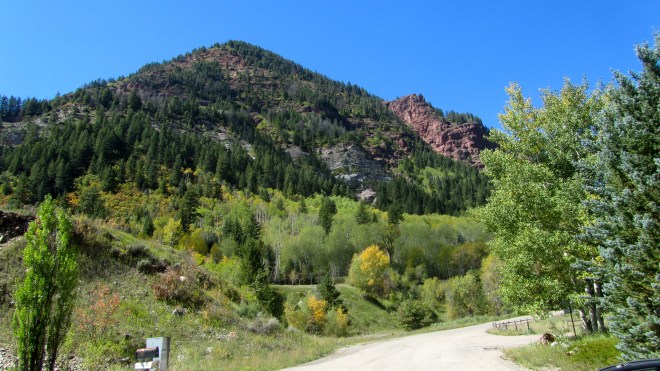 Coal mining in these mountains