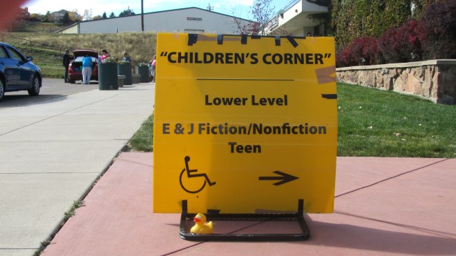 Additional area needed for all the books and more for children