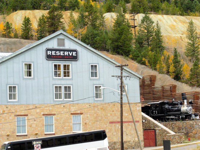 Historic building hosting Reserve Hotel and Casino