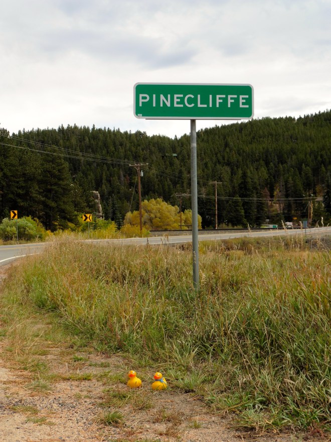 We visited Pinecliffe, Colorado