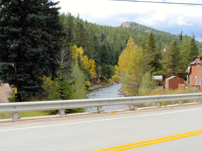Looking back to Pinecliffe